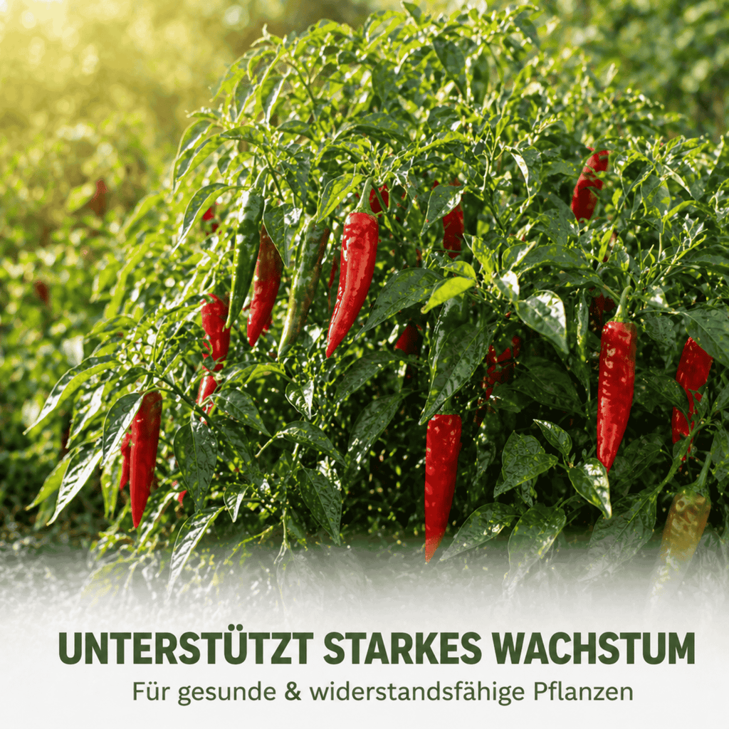 Ceres-Up Chili Booster – Pflanzenstärkungsmittel für kräftige Chili-Pflanzen & aromatische Früchte
