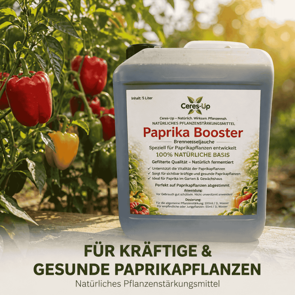 Ceres-Up Paprika Booster – Pflanzenstärkung für kräftige Paprika-Pflanzen