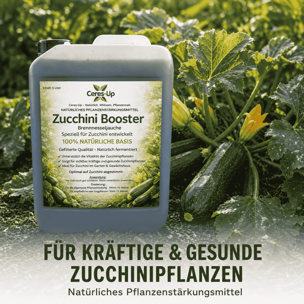 Ceres-Up Zucchini Booster – Pflanzenstärkung für kräftige Zucchini-Pflanzen