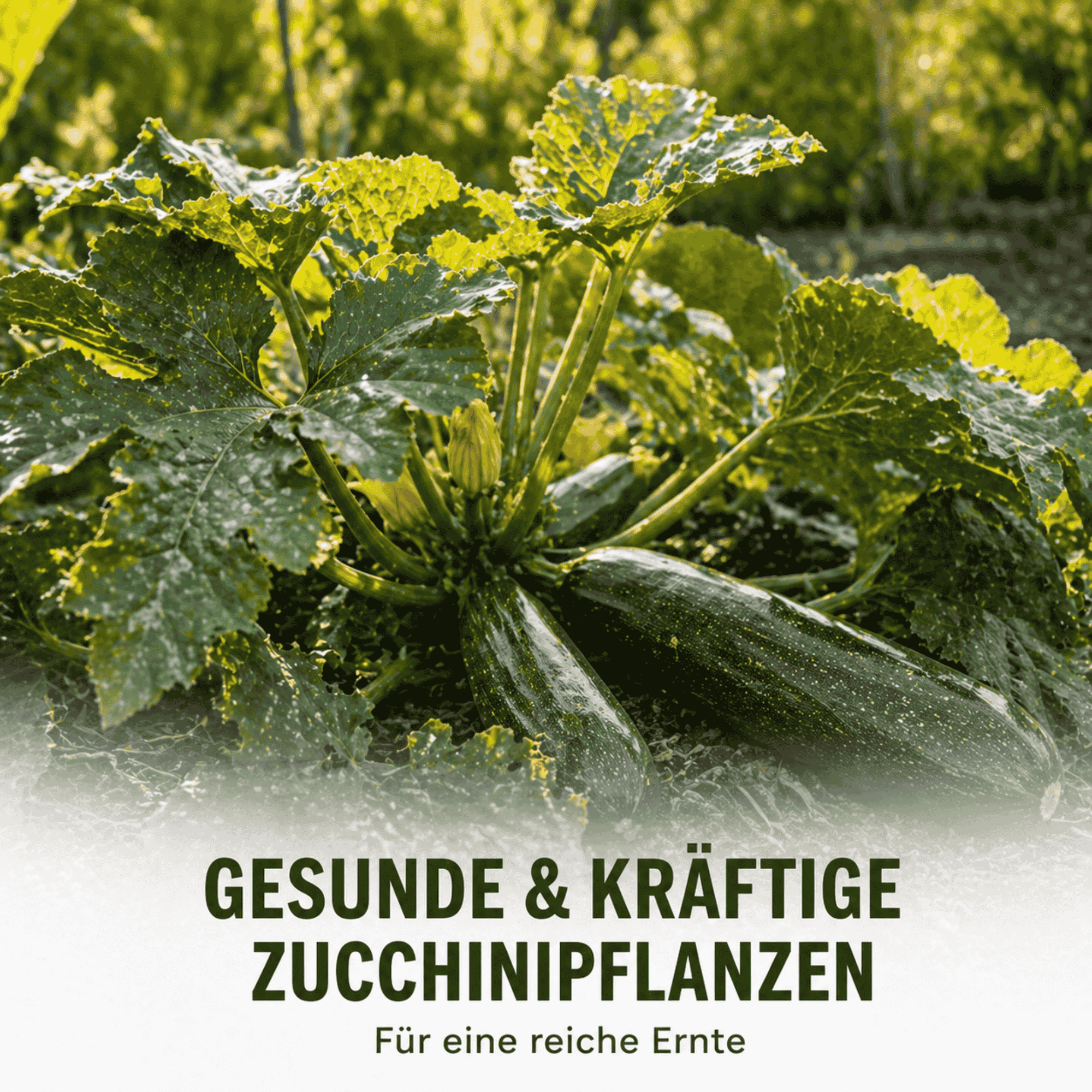Ceres-Up Zucchini Booster – Pflanzenstärkung für kräftige Zucchini-Pflanzen