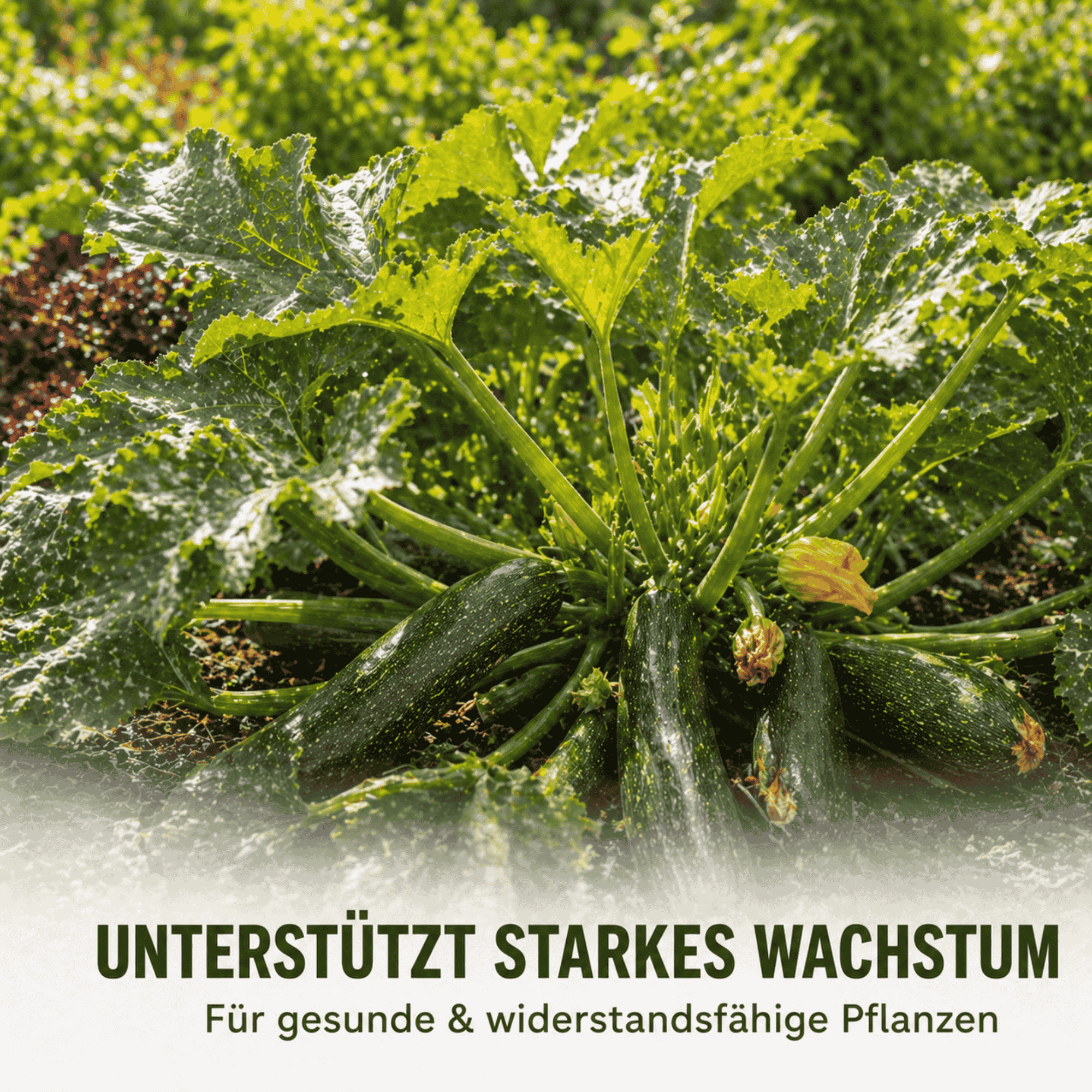 Ceres-Up Zucchini Booster – Pflanzenstärkung für kräftige Zucchini-Pflanzen